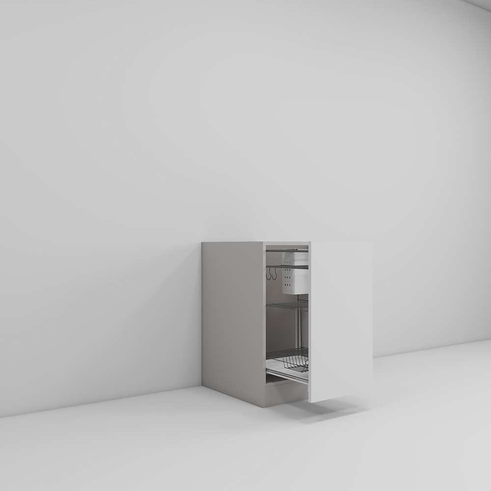 ตู้ล่างบานดึงสำหรับคว่ำจาน CP40