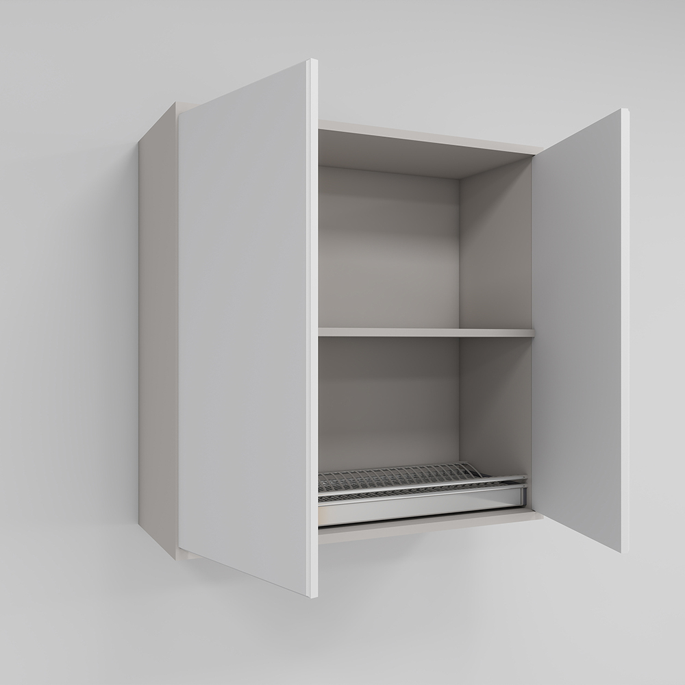 ตู้แขวนบานเปิดคู่ (เก็บจาน) LW80 - 6